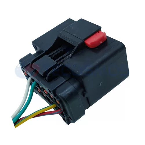 Automotive Connector Taillight Socket Anti Lock Braking System Sensor Plug Suitable for Wrangler 14 Pin Female 54201411 - image 5